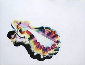 1. Mahboobeh Noroozi - Untitled - Colored Pencil on Cardboard - 90x120cm - 2020