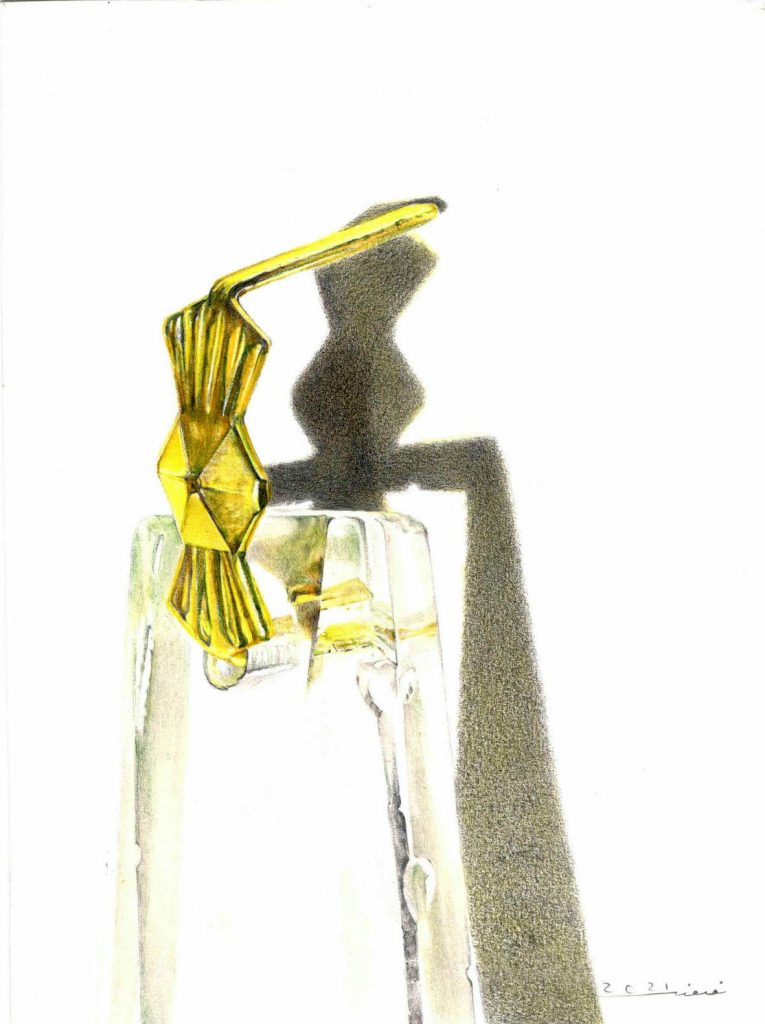 17. .Mahboobeh Noroozi - Untitled - Colored Pencil on Cardboard - 20x15cm - 2021